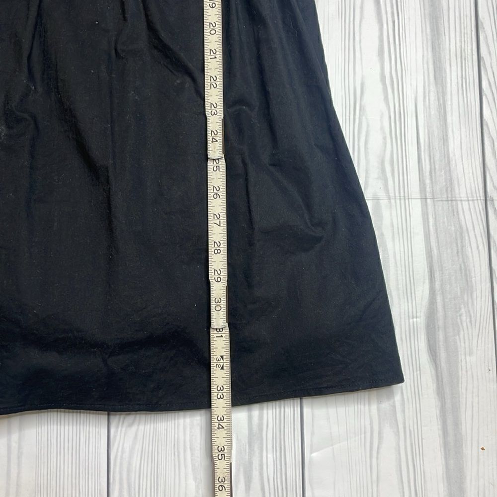 Wild fable Black Puff Sleeve Mini Dress Tie front Size small - Picture 8 of 10